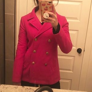 J. Crew Factory Pink Peacoat (4)